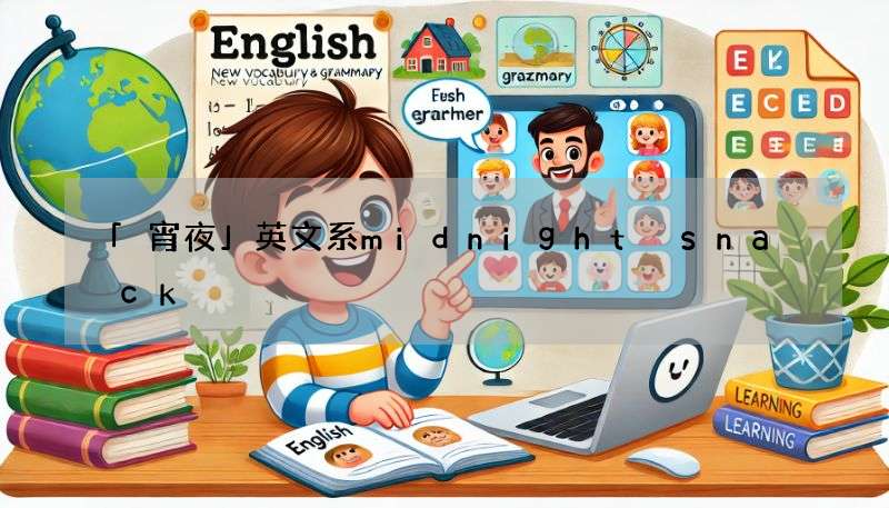 「宵夜」英文系midnight snack?呢个讲法啱唔啱?